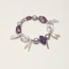 Amethyst and Baroque Pearl Bracelet from the Purapeelo supplied catalog
